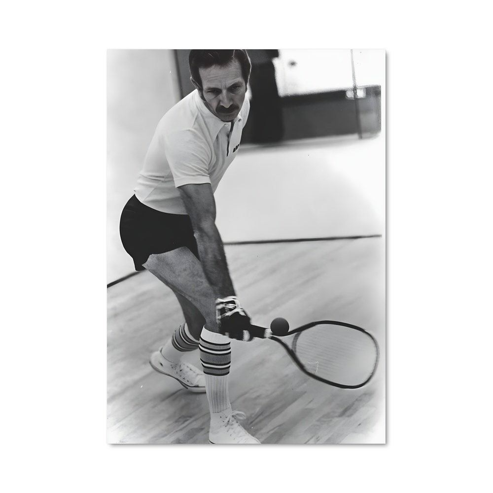 Poster Ace sur le Court